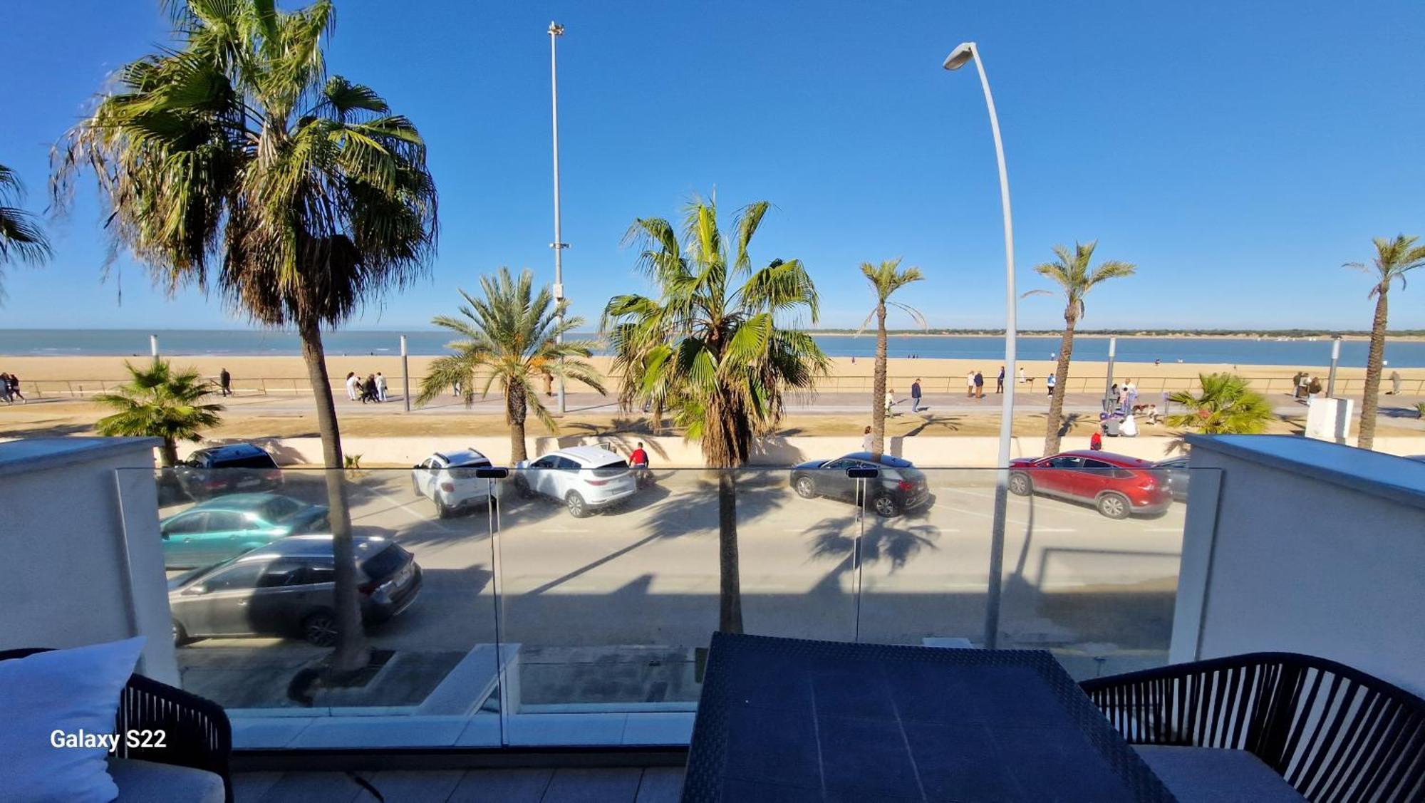 شقة Boutelou Playa Con Vistas Al Mar Sanlúcar de Barrameda المظهر الخارجي الصورة